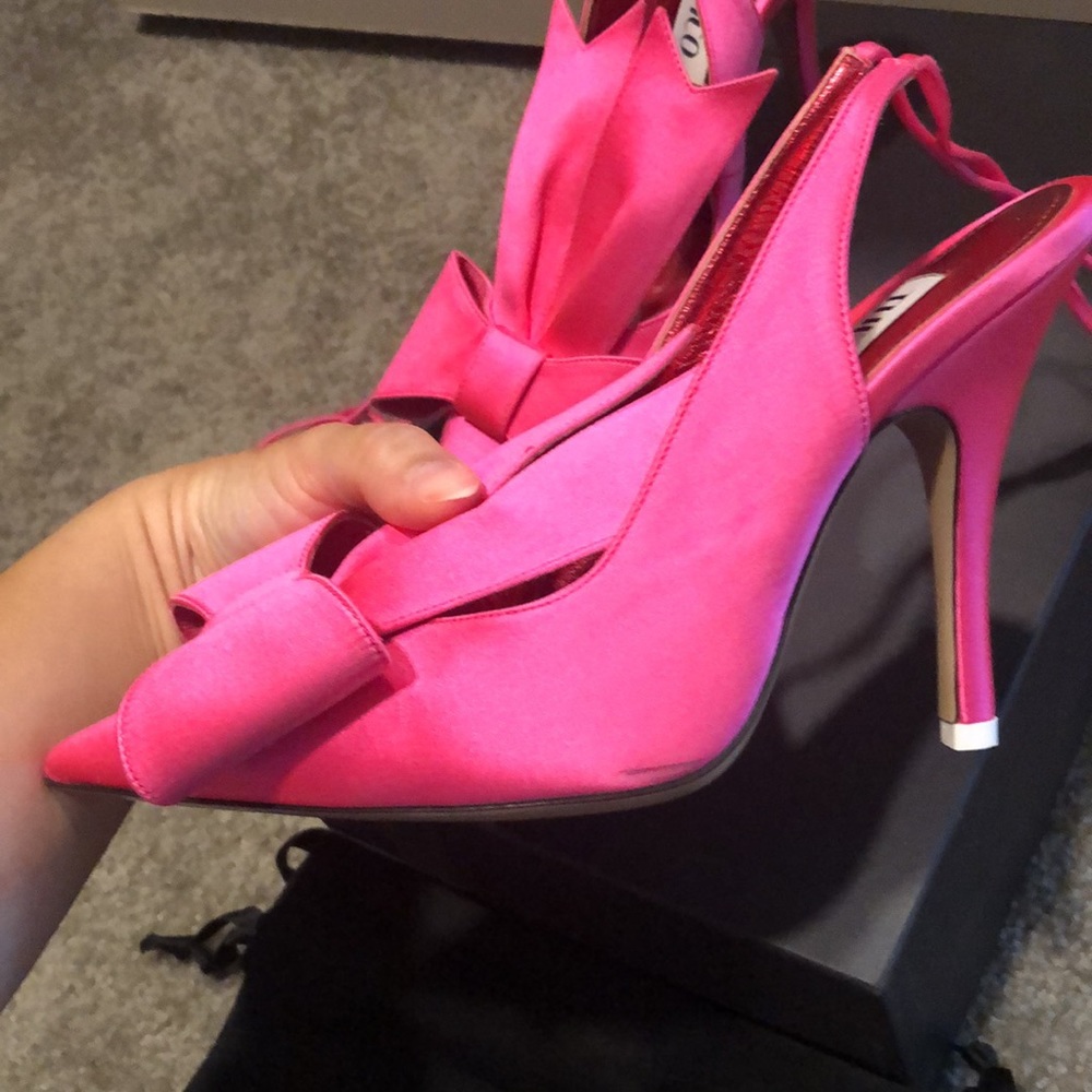 Attico pink wrap sling back heels size 36 - Picture 4 of 9